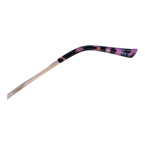 VonZipper Pearl Sunglasses Octagon Pink Silver Lens Gold Metal Womens main image 14